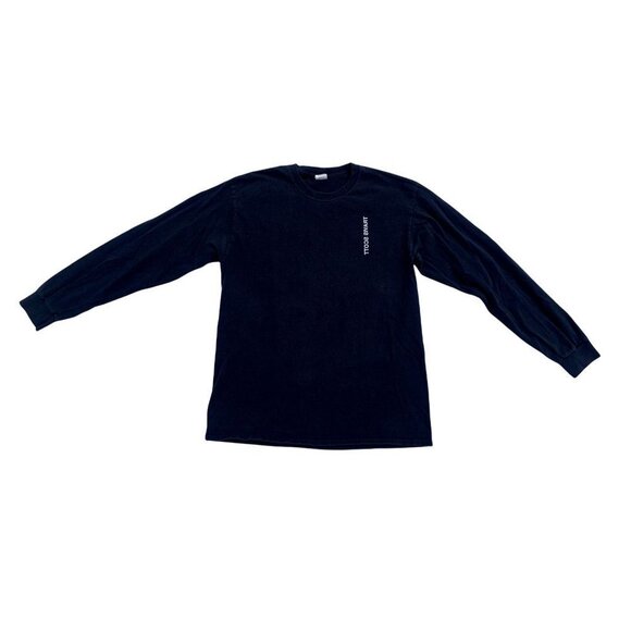 Travis Scott Birds Eye View 2017 Long Sleeve Tee Music Tour T-Shirt Medium Black - Picture 2 of 7